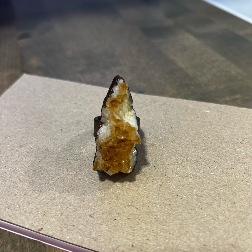 Custom-made Citrine ring - Picture 3 of 5